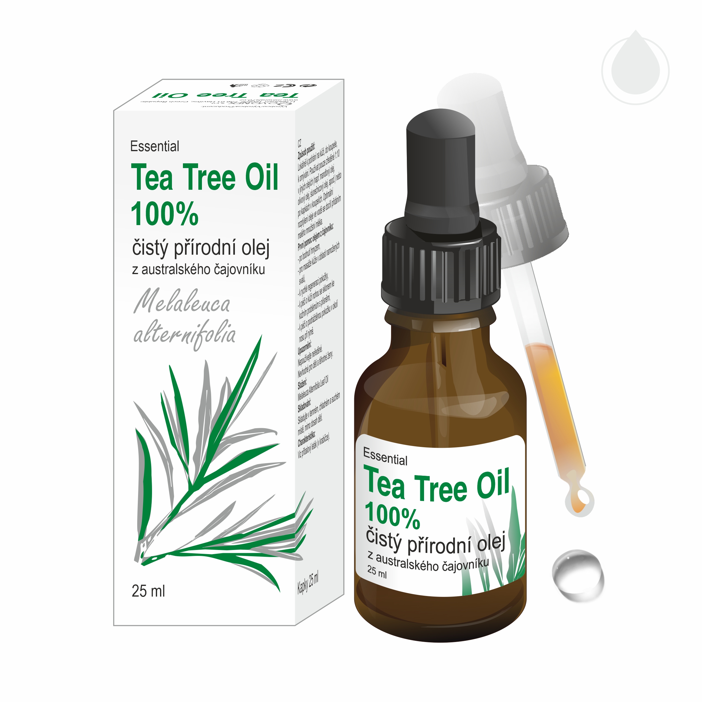 Tea Tree Oil 100% přírodní olej 25 ml