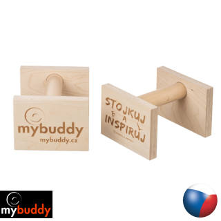 MyBuddy stálky ROBUST M 40 dřevěné pro workout