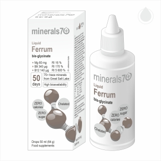 minerals70 Liquid Ferrum koncentrát 50 ml