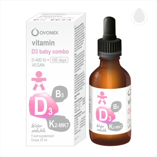 Ovonex Vitamin D3 Baby Combo 25 ml